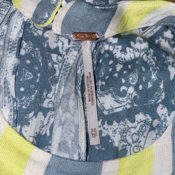 Free People Mimi Tunic Blue/Ivory - Picture 10 of 12